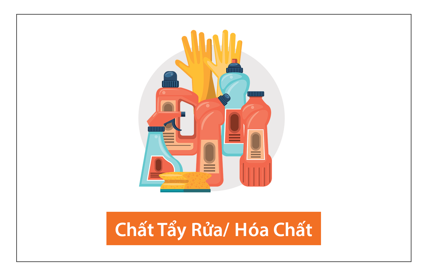 Chất tẩy rửa, hóa chất