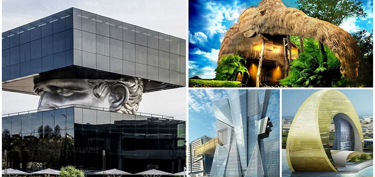 Top 50 khách sạn có thiết kế kỳ quái nhất thế giới
