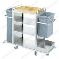 Xe làm vệ sinh buồng phòng bằng inox