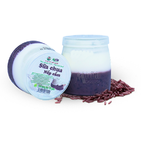 Sữa chua nếp cẩm Mộc Châu - Hộp 160g