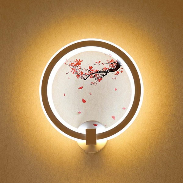 Đèn treo tường LED tròn hình hoa đào Venus VR3276