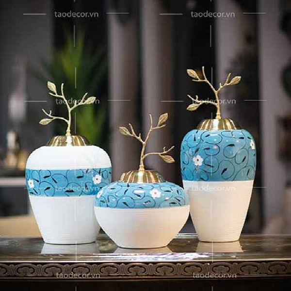 Bộ bình ngọc hoa