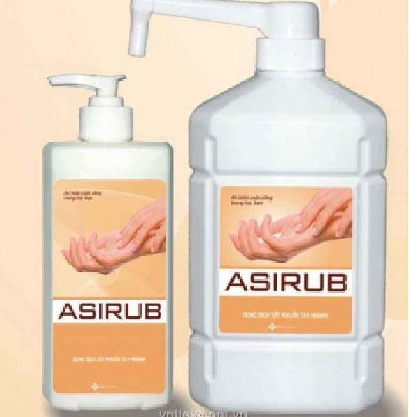 Dung dịch sát khuẩn nhanh, nước rửa tay khô ASIRUB