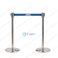 Trụ chắn inox chữ U dây kéo căng