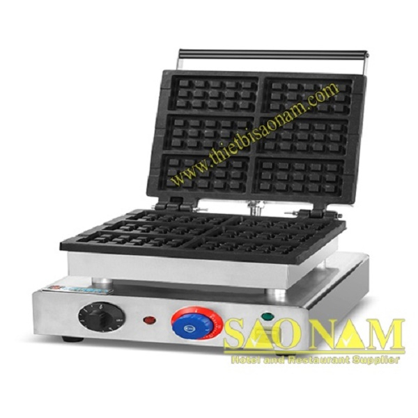 Máy Làm Bánh Waffle 6 Ngăn Dùng Điện SN#525634
