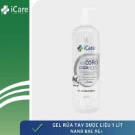 Gel Rửa Tay Dược Liệu AntiCoro Nano Bạc – Chai 1 lít