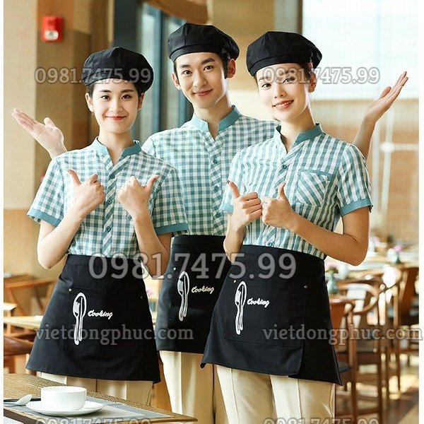 Xưởng may đồng phục quán cafe giá rẻ tại Hà Nội 