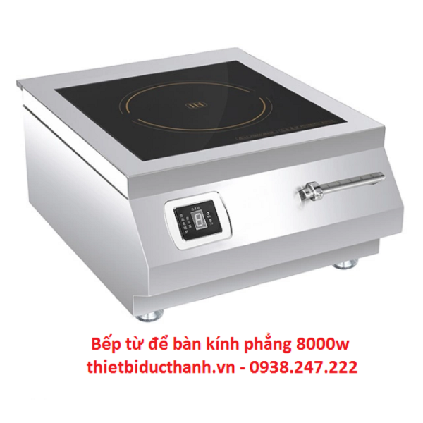 Bếp từ công nghiệp kính phẳng để bàn 3kw-8kw - Tiệt kiệm năng lượng, kiểm soát ổn định từ đến 50 ~ 300 ° C.