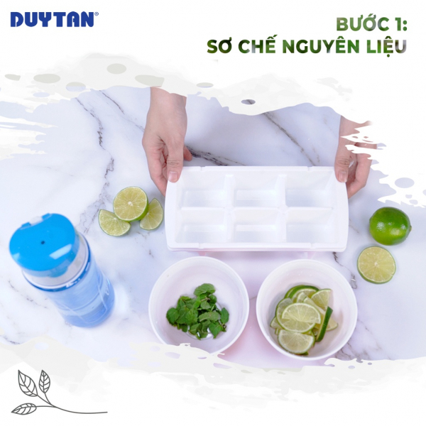 Khuôn nhựa làm đá Duy Tân - Màu ngẫu nhiên, Nhựa PP