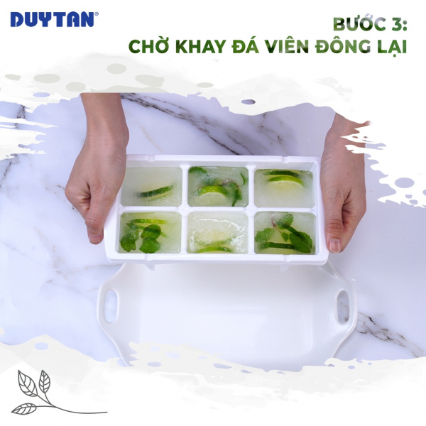 Khuôn nhựa làm đá Duy Tân - Màu ngẫu nhiên, Nhựa PP