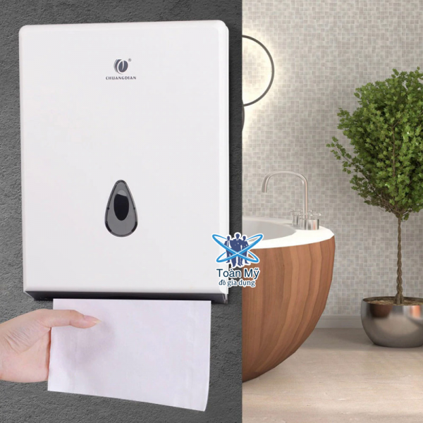 Hộp đựng giấy lau tay treo tường nhà vệ sinh SF-946 - Chất liệu nhựa ABS
