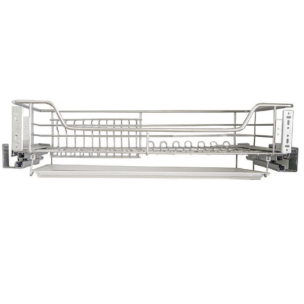 KỆ BÁT ĐĨA DƯỚI INOX NAN TRÒN GB700TD-304