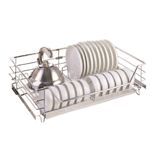 KỆ BÁT ĐĨA DƯỚI INOX NAN TRÒN GB700TD-304