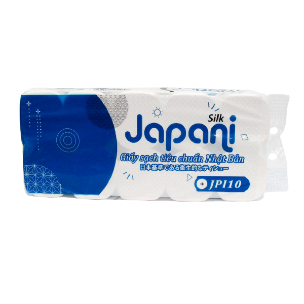  Giấy vệ sinh cuộn nhỏ Japani Inno 10 | JP10 | 100% bột giấy nguyên sinh
