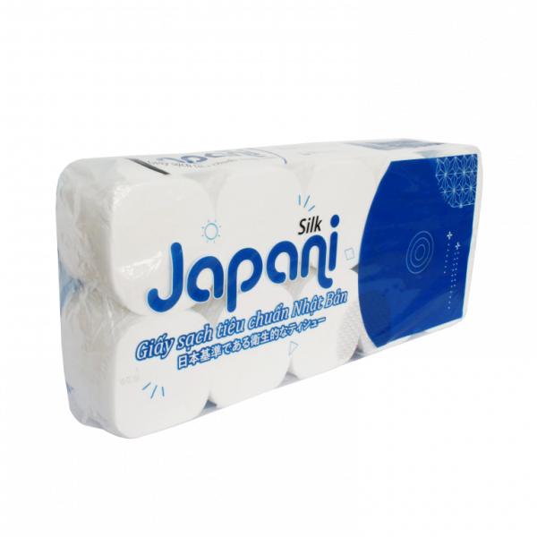  Giấy vệ sinh cuộn nhỏ Japani Inno 10 | JP10 | 100% bột giấy nguyên sinh