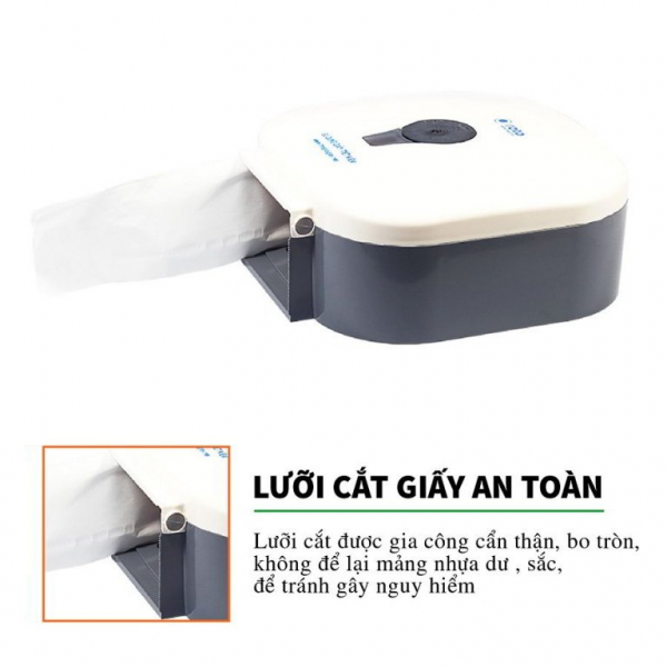 Hộp Đựng Giấy Vệ Sinh Cuộn Lớn Roto1300 | RT1300 | Chất Liệu Nhựa ABS